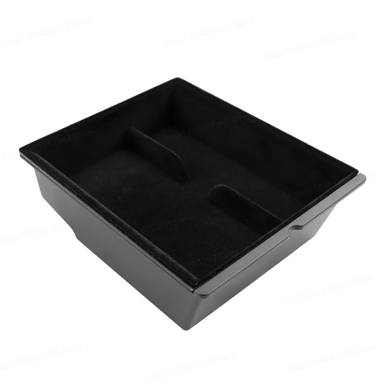 

For Tesla Model 3/Y Central Control Storage Box Armrest Box Storage Box Updated Interior Decoration Accessories