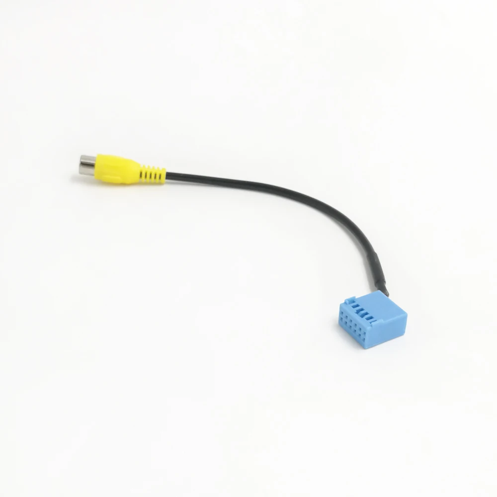 12-Pin Aftermarket Camera Input Video Harness Reverse Back Up For VW VOLKSWAGEN SKODA