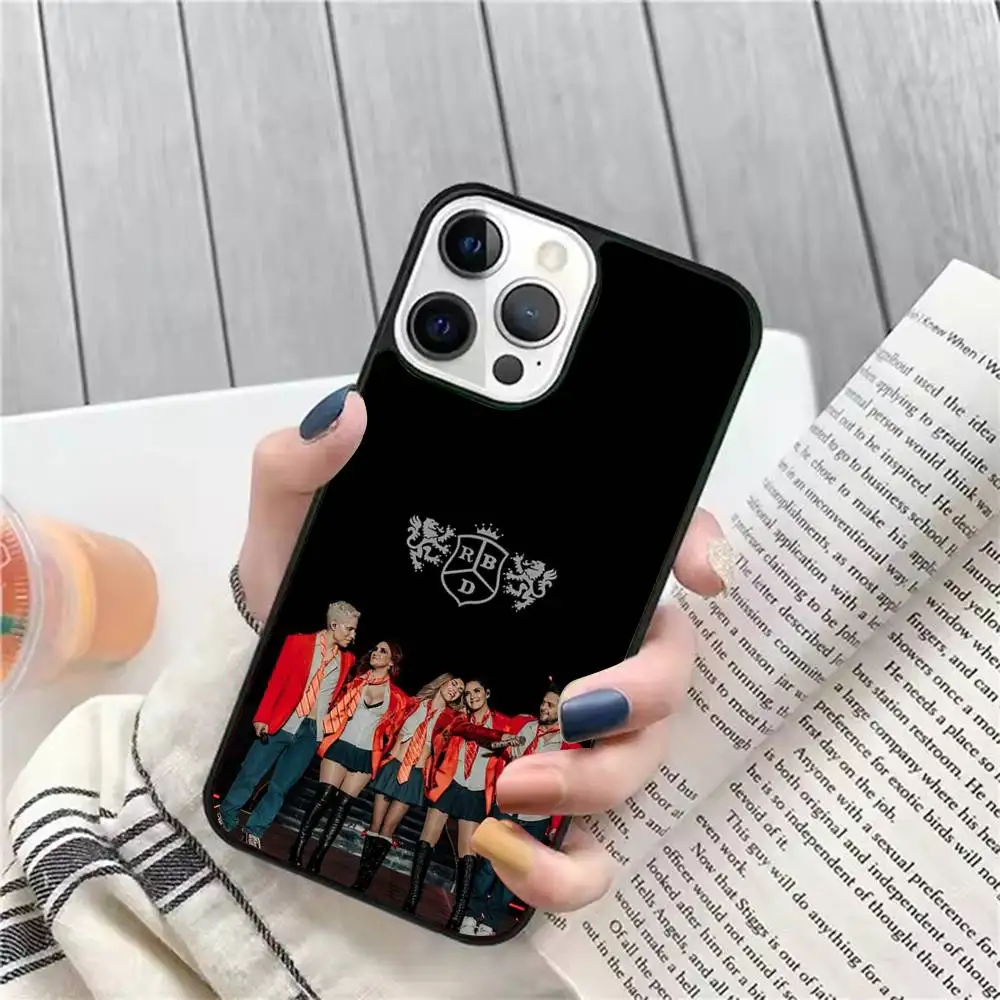 Funda de teléfono con música RBD r-rebelde, magnética fuerte para IPhone17 16 15 14 13 Pro Max 11 12 Mini, 1 ud.