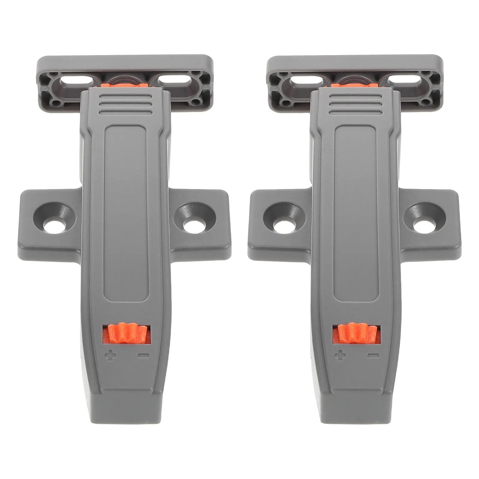 2Pcs Heavy Duty Cabinet Door Rebounder Beetle Shape Push to Open Self Locking Touch Latch for Kitchen Bathroom Wardrobe Rv No