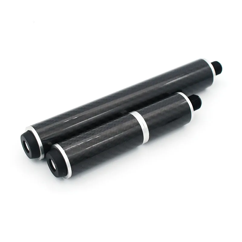 Biljart Pool Cue Extension Biljart Accessoires Koolstofvezel Keu Extender 2 ''/4''/8'' lichtgewicht Extender Vervanging
