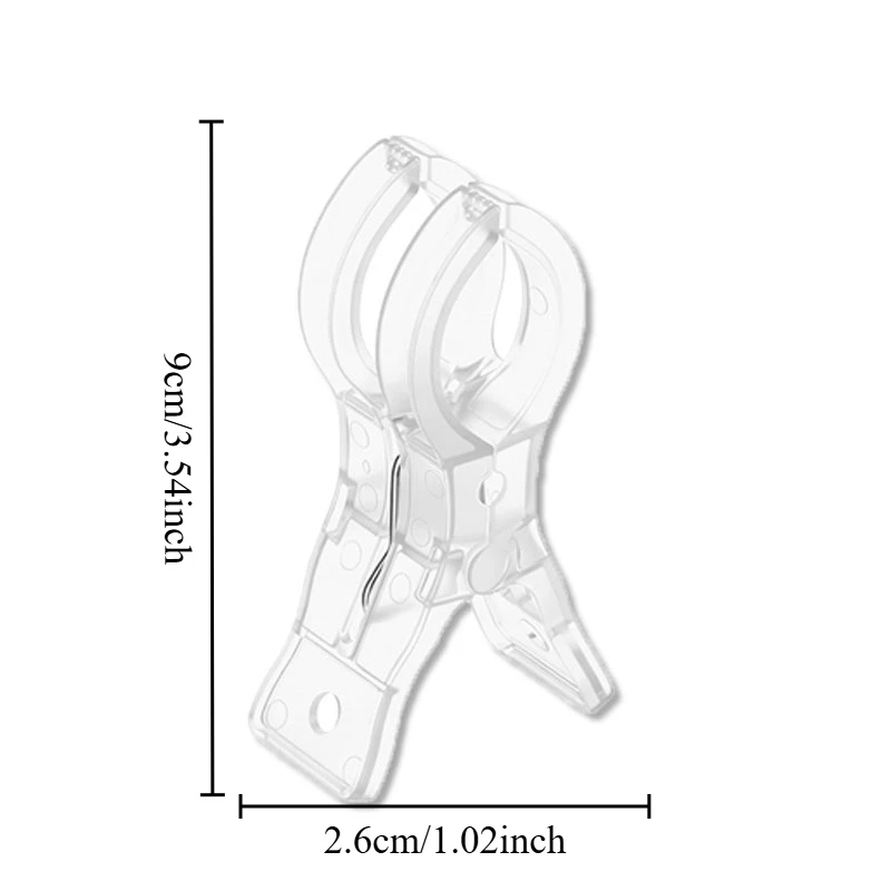5/20Pc Non-slip Balloon Arch Clip Transparent Plastic Multipurpose Spring Clamp Durable Windproof Clips Balloon Photography Deco image 6