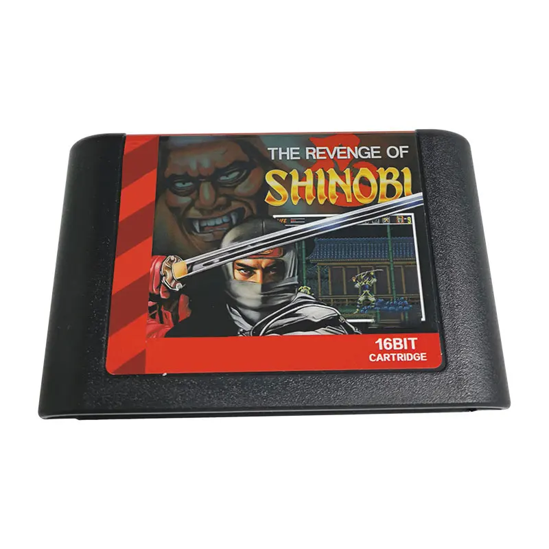 THE REVENGE OF SHINOBI 16 Bit MD Game Card For Sega Mega Drive For and for Original Console