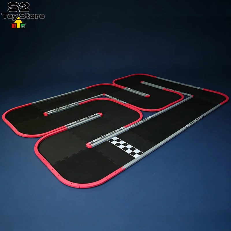Professional RC Car Track EVA Material Easy Assembly Mini 4WD Remote Control Car Racing Track for Professional Hobbyists