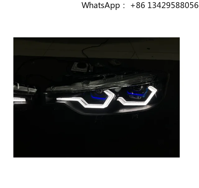 

F30F31F35 American Version OSSyellow Light Dual Color Spoon Daytime Running Light Four Close Eight Far with Touch Blue Headlight
