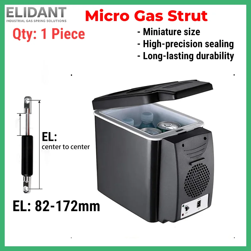 1PC Mini Gas Strut 10-250N 82-172mm Lift Support for Cabinet Door Toolbox Refrigerator Cover Cupboard Game Pedal Machine Cover