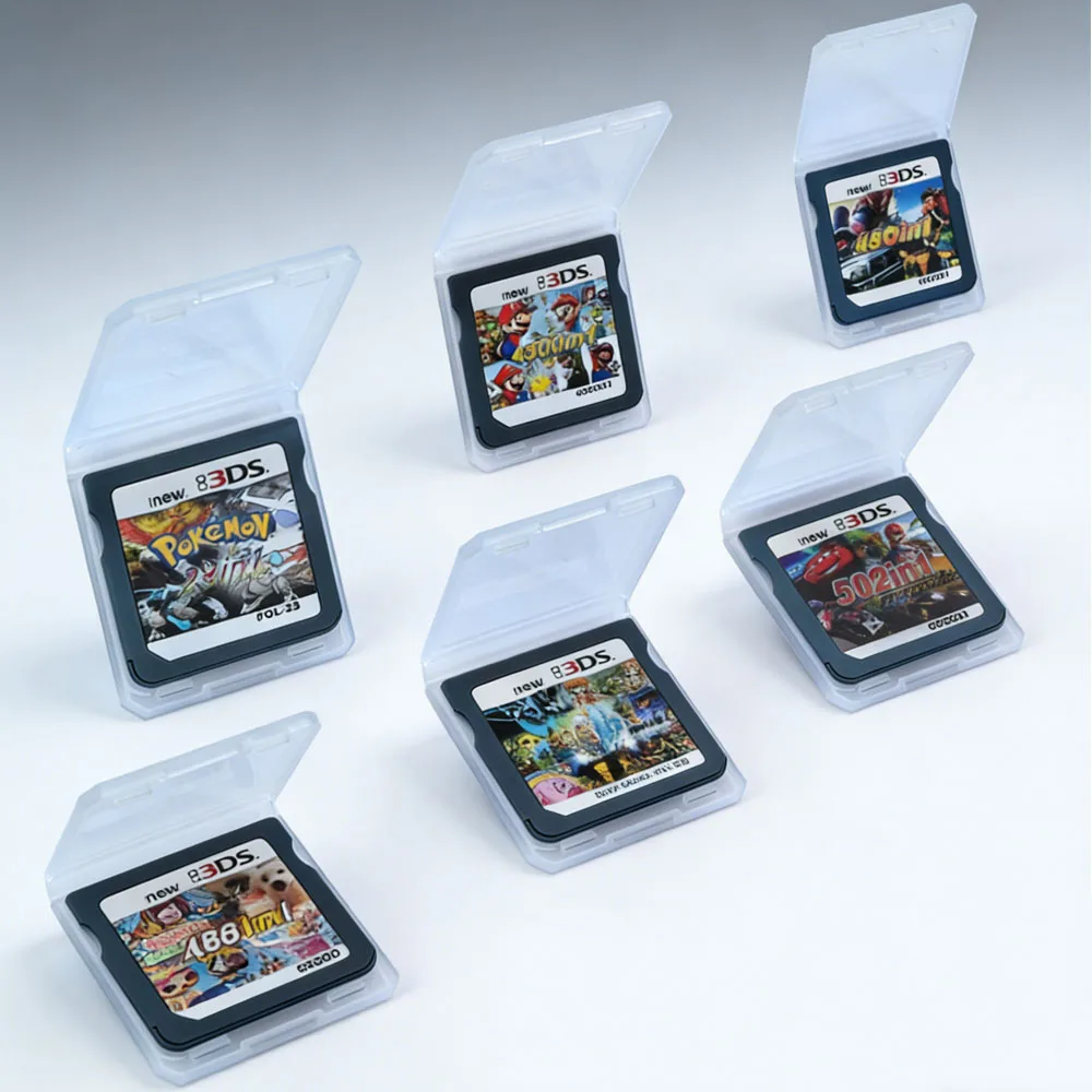•Pokem0n Themed Multi-Game Cartridge For DS/3DS/NDSL/2DS-Preloaded With Classic Retro Games Plug&Play Handheld Gaming Accessory view 5
