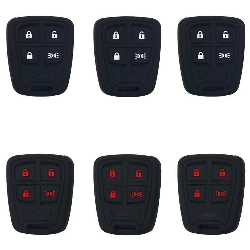 Suitable for Scania R series four-button heavy truck silicone key case SCANIA European G series P series truck key cover