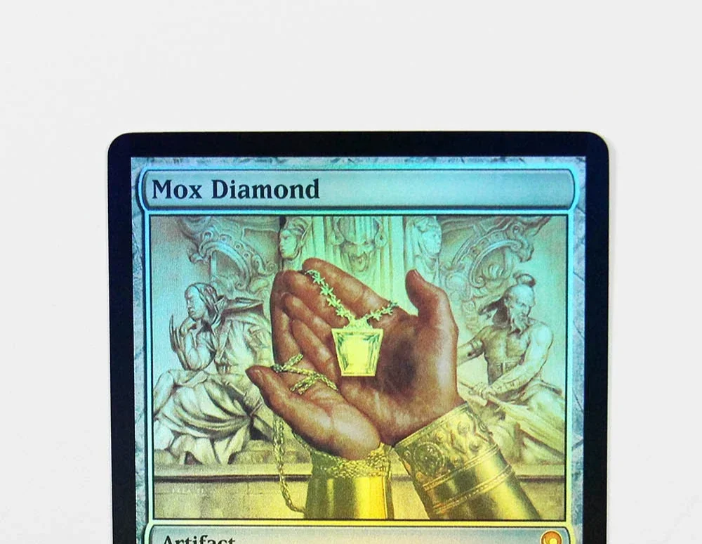(موكس دايموند) TCG بطاقات الوكيل السحري لعبة سوداء عالية الجودة الوكيل أوراق اللعب جمع مجلس لعبة بطاقات التداول الوكيل