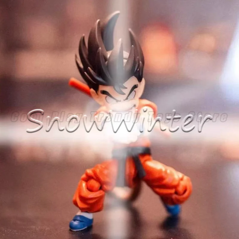 В наличии: Оригинальная фигурка Bandai S.H.Figuarts SHF TNT Dragon Ball Son Goku Innocent Challenger TNST, модель аниме-игрушки.