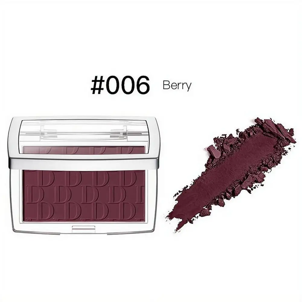 Matte Embossed Rosy Blusher High Pigmented Face Contouring Makeup_voghion.com