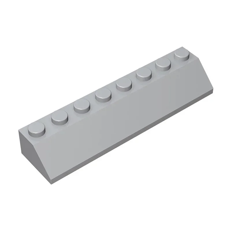 MOC 10 قطعة الطوب جزء 4445 المنحدر 45 2x8 اللبنات عدة منزل القلعة المنحدرة سقف الجسيمات لغز لتقوم بها بنفسك لعبة هدايا عيد ميلاد طفل