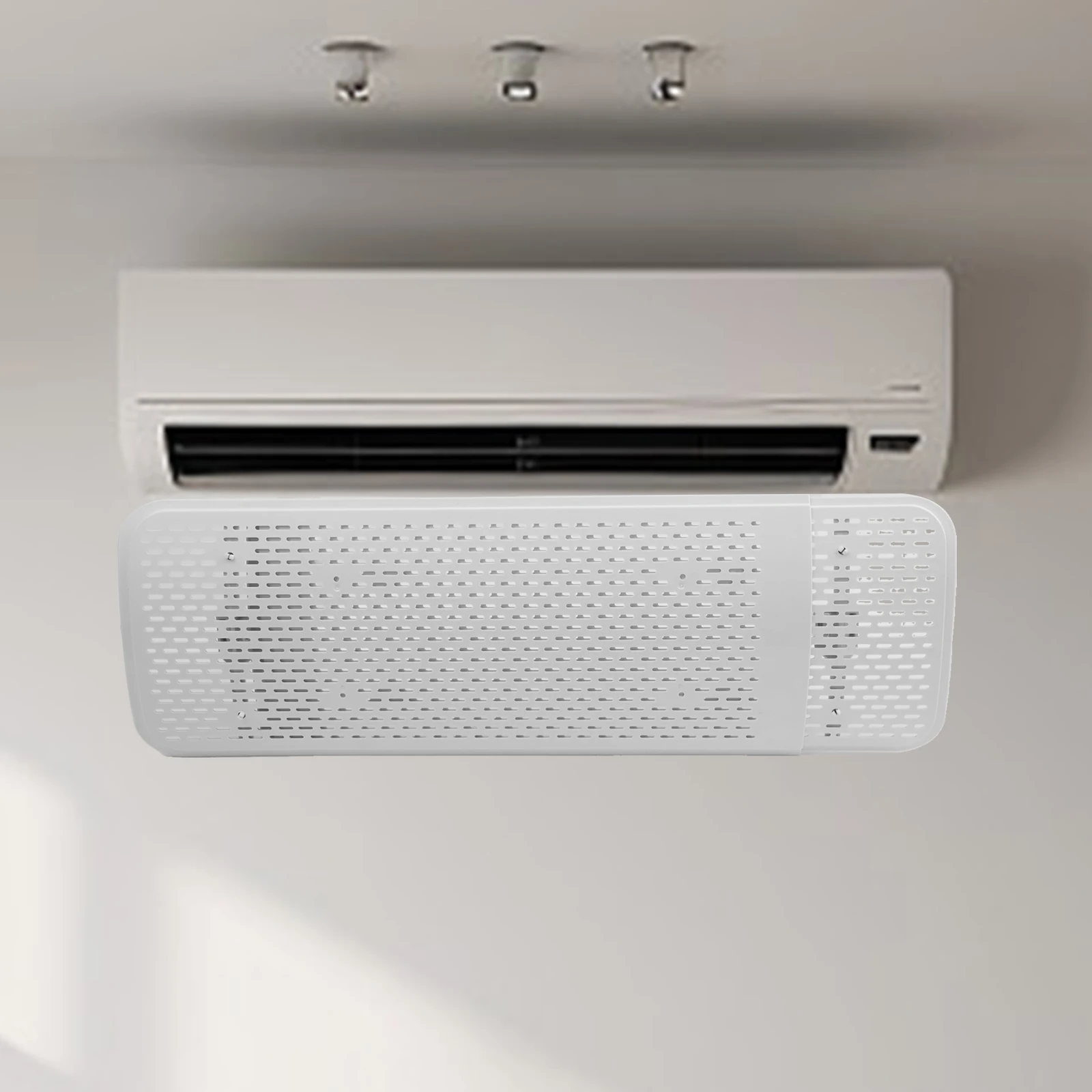 Airflow Adjuster Air Conditioner Windshield 41-72cm Adjustable Design Comfortable Air Distribution Easy Installation