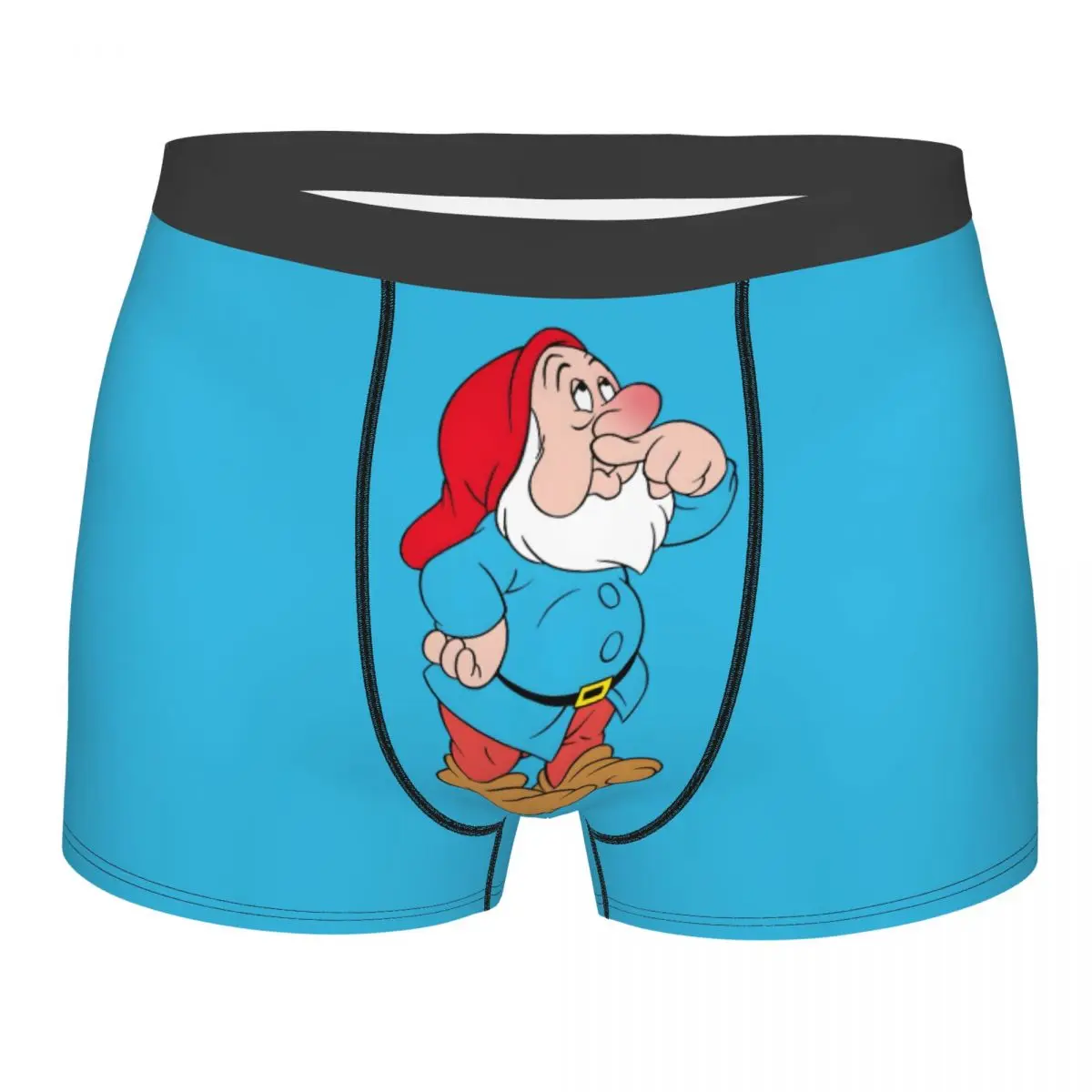 

Пользовательские шорты-боксеры «Белоснежка и семь гномов» для Homme, нижнее белье с 3D принтом, трусы, мягкие трусы