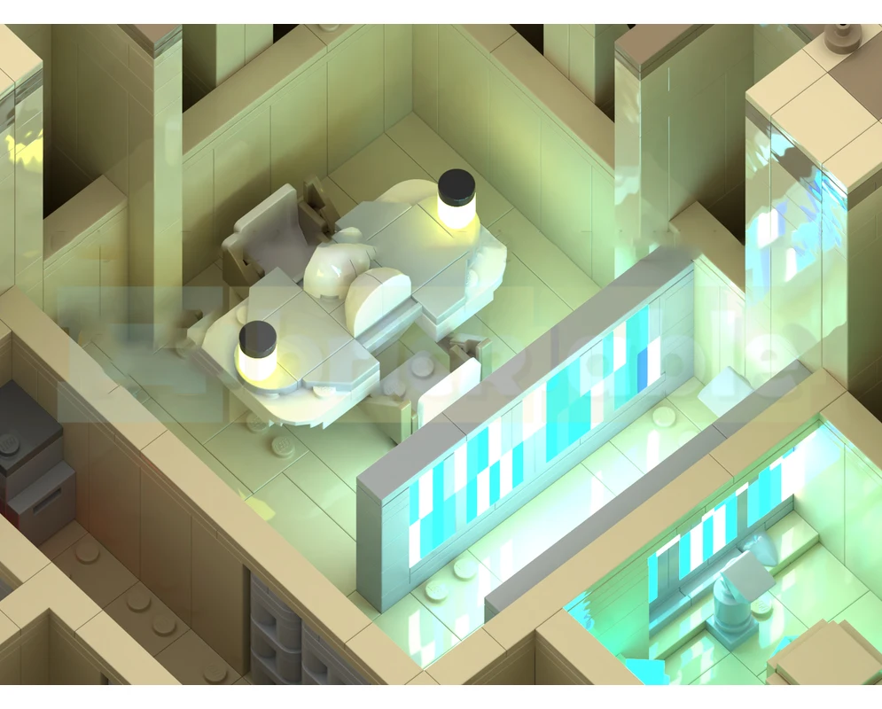 Nouveau produit exquis : Blocs de construction MOC, modèle de scène de film, Temple Jedi de Coruscant, technologie modulaire, jouet pour enfants, assemblage DIY