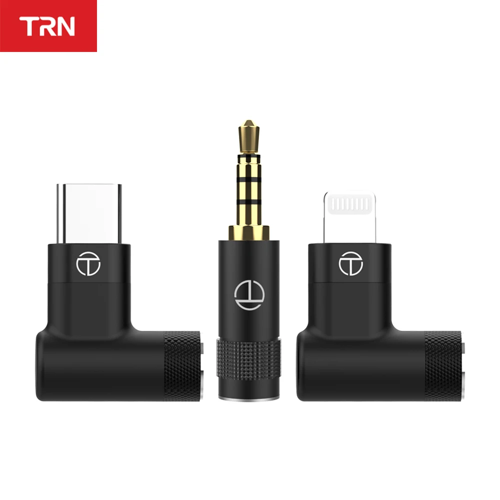 TRN  Earphone Cable Jack HIFI Detachable Cable Jack 2.5 3.5 4.4 Typec Connector For TRN T2 PRO/T3 PRO/T4 PRO/T6 PRO/TN/TX