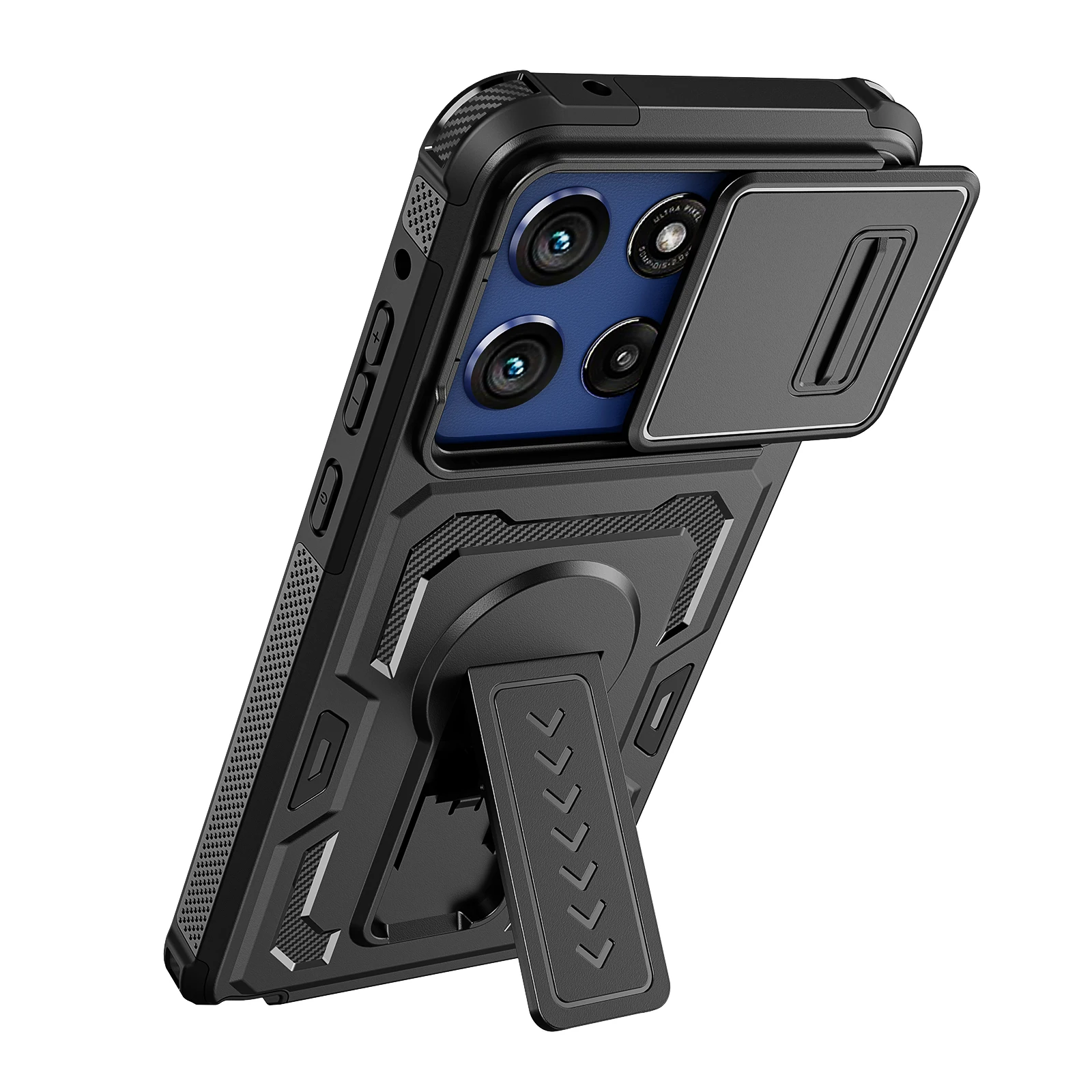 حافظة فوندا هجينة مزدوجة الطبقات مقاومة للصدمات لهاتف MOTO G Stylus 5G 2025 غطاء حافة لهاتف MOTOROLA MOTO G 5G #3