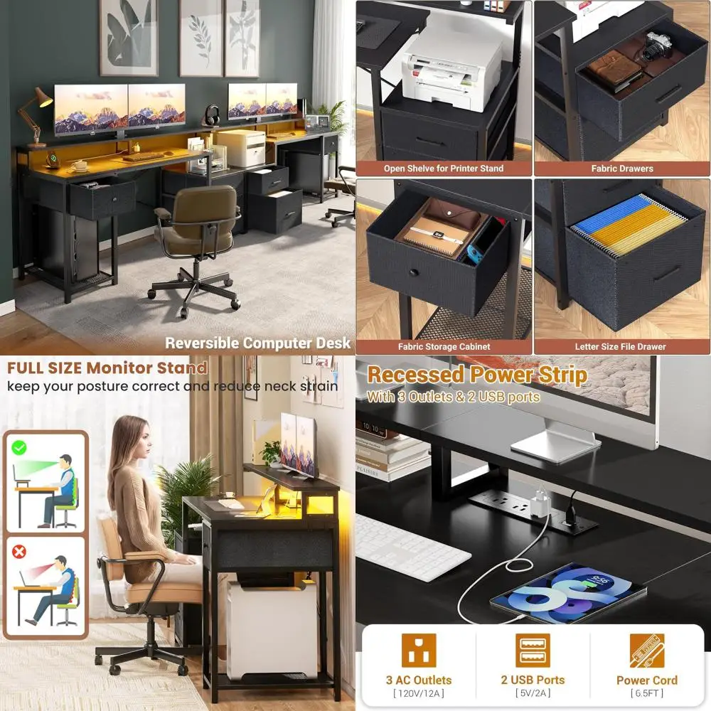 3-Drawer Computer D…