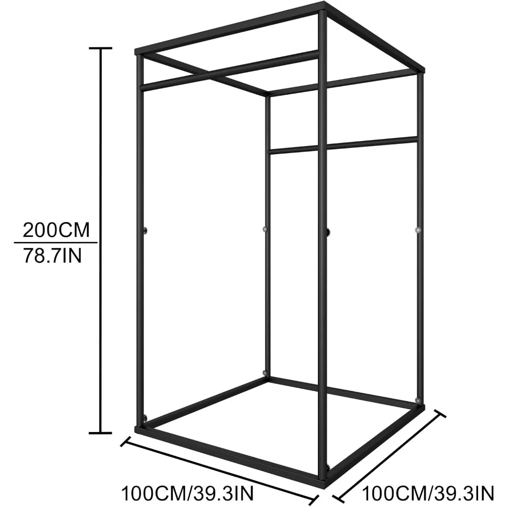كشك تركيب متجر الملابس المحمول مع ستارة خصوصية قابلة للطي لاستخدام المول #4