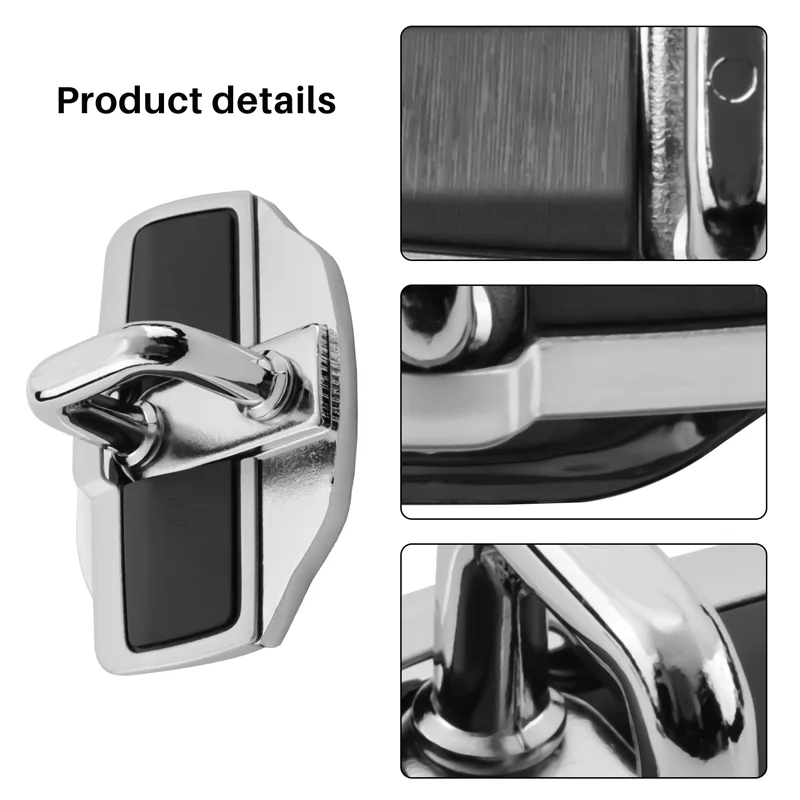 

TRD Door Stabilizer Door Lock Protector Latches Stopper Covers For Toyota Land Cruiser Alphard Vellfire