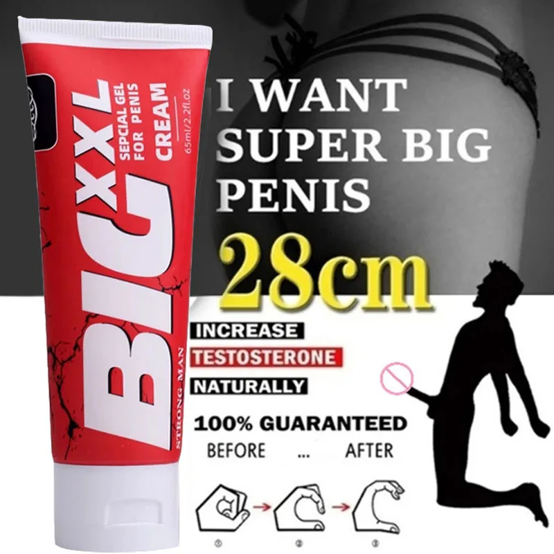 65ml Penis Enlargement Cream Aphrodisiac  Erection Products Herbal Increase Big Dick Male Penis Enhancer Growth Gel Sex Product