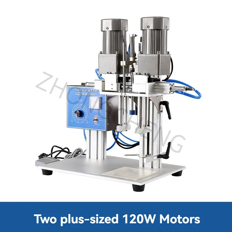 2026 　Duckbill Type Capping Machine, Pneumatic Automatic Capping Machine Cosmetic Plastic Bottle Capping Machine
