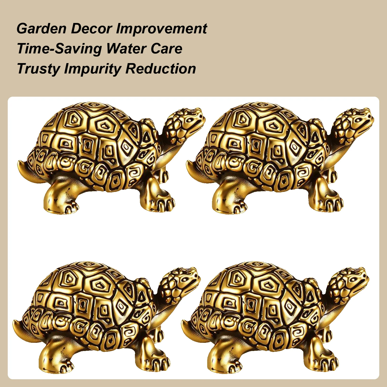 

Медные черепахи для птичьей ванны, украшения из 4 предметов, медный диск для ванны с птицами для фонтана, сада, воды, зимняя уборка снаружи