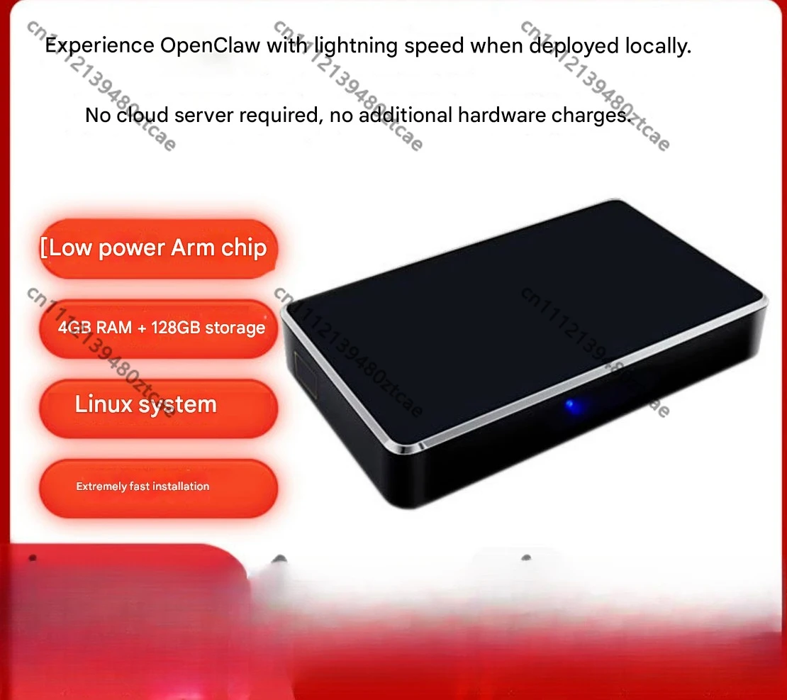 Robot Control Mini PC Pre-installed Ubuntu System All-in-one Intelligent Robot Host Support Open Source Agent Secondary