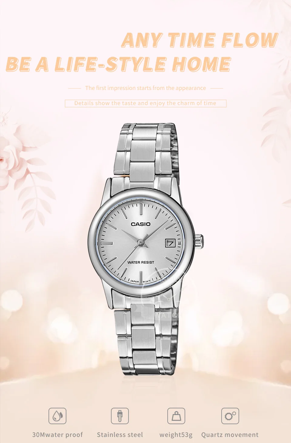 Casio Watch Women Watches Simple Pointer Quartz Watch Fashions Style New for 2025