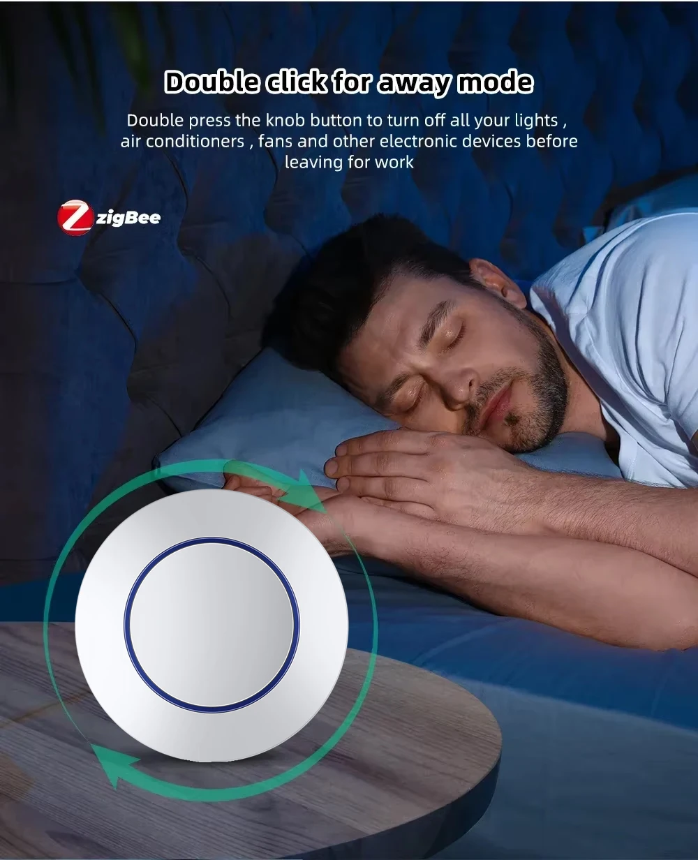 Ewelink Zigbee Switch Push Scene Button Switch Wireless Remote On Off Key Controller Scenario Switch Support Home Assistant