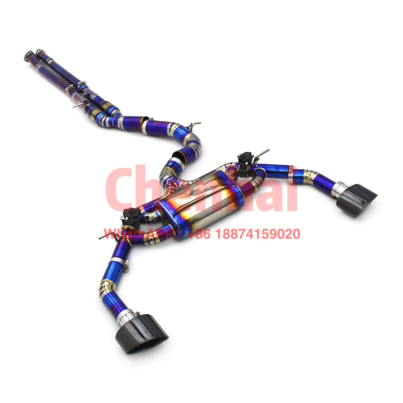 

Catback выхлопная труба для Audi RS3/TTRS 2,5 T 2017-2023 резонатор Регулировка титановой трубы Valvetronic глушитель выхлопной системы Escape