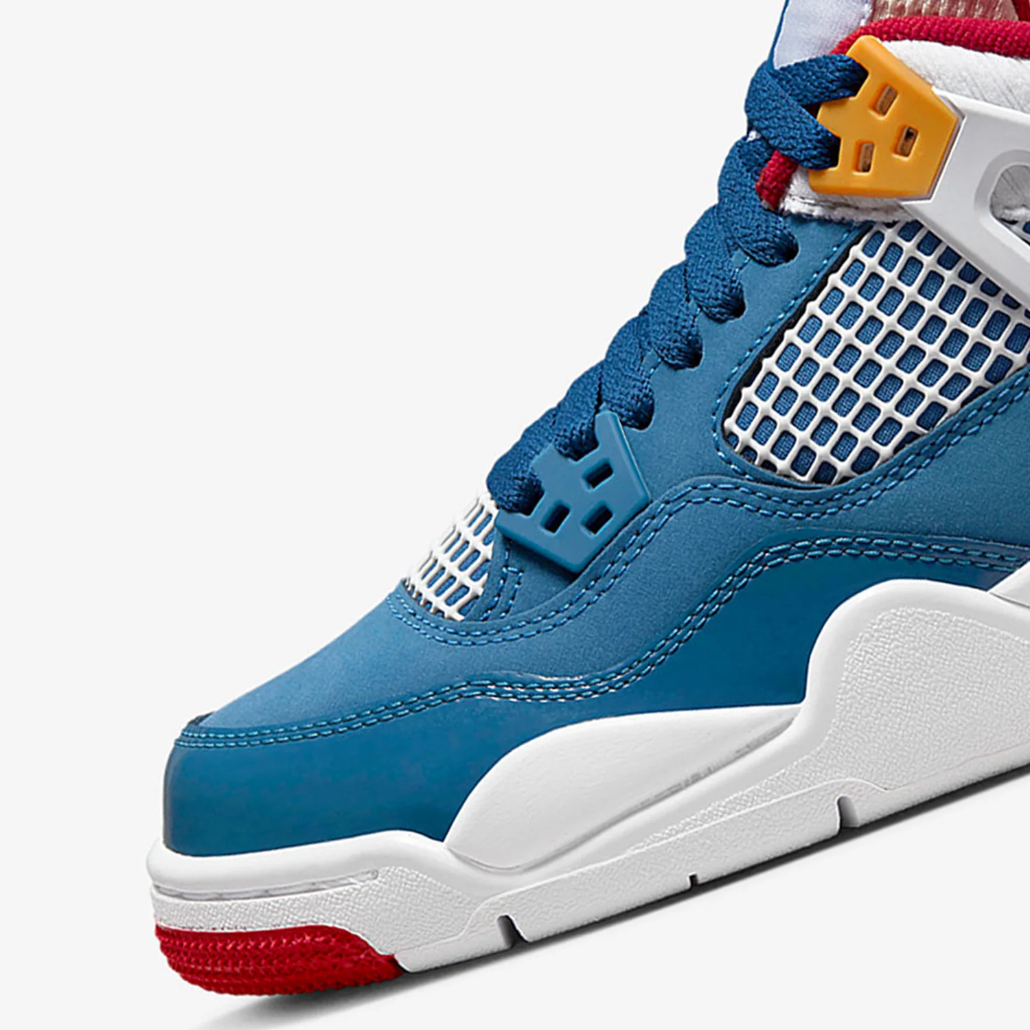 Nike genuine Air Jordan 4 Retro women's GS big children's sports shoes DR6952-400 view 2