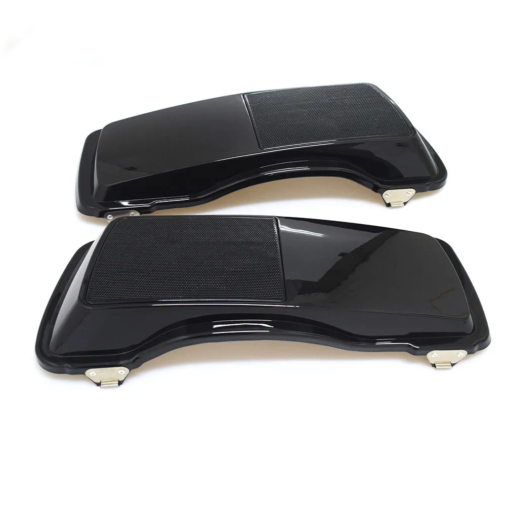 Yhmoto Speackers Cover Lautsprecher For Harley Touring 1993-2013 Models With Saddlebag For Motorcycle Accessories