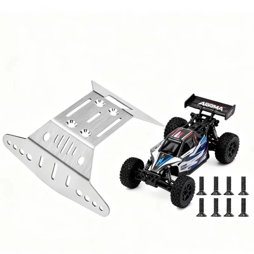 Protection Plate RC Chassis Guard Skid Plate Armor Set Skid Plate Stainless Steel Skid Armor Protection Plate ARRMA 1/16 Gorgon