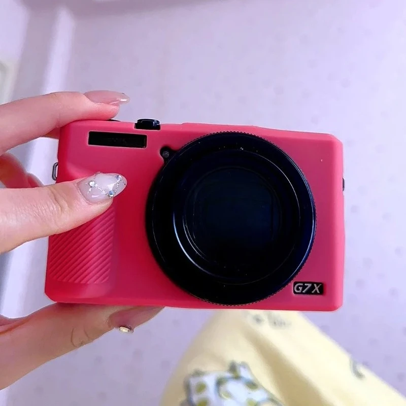 

Rubber Protective Body Cover bag Camera Skin New Camera Silicone Case For Canon G7XII G7XII G7X Mark 2 G7XIII G7X3 G7X Mark 3