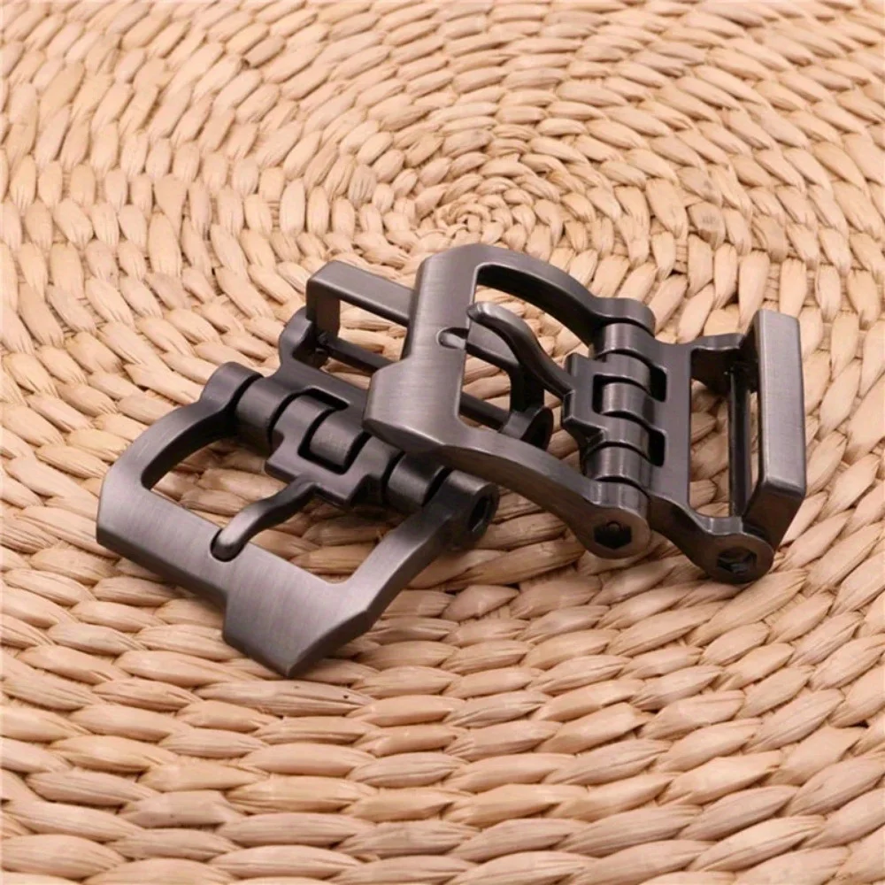 Hebilla de cinturón táctico artesanal de cuero para hombre, accesorios de cinturón, 40mm de ancho interior, bricolaje, 1 ud.