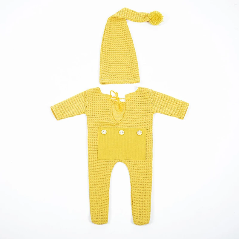 Baby Outfits Newborn Photography Props Romper Jumpsuit Infant Photoshoot Accessories