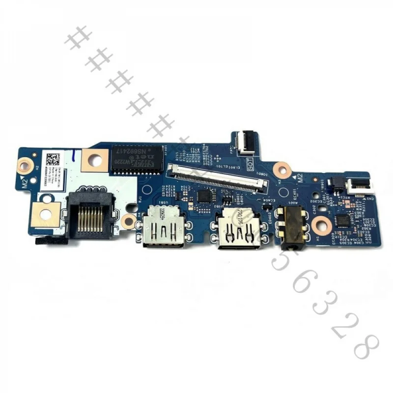 AA+New USB RJ45 Ethernet IO Board PN 0F78FC For Dell Latitude 3420 E3420 Laptop Network Port Daughterboard Replacement Parts