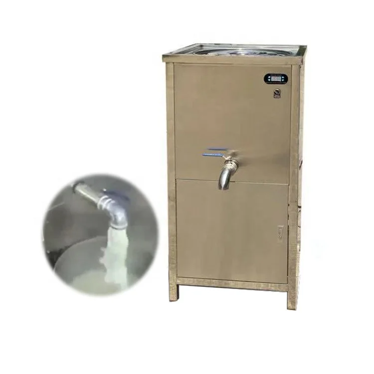 40 لترًا، شاي الصويا الكهربائي التجاري، الحليب، المنتجات الغذائية السائلة، آلة غليان الطبخ بالبخار #2