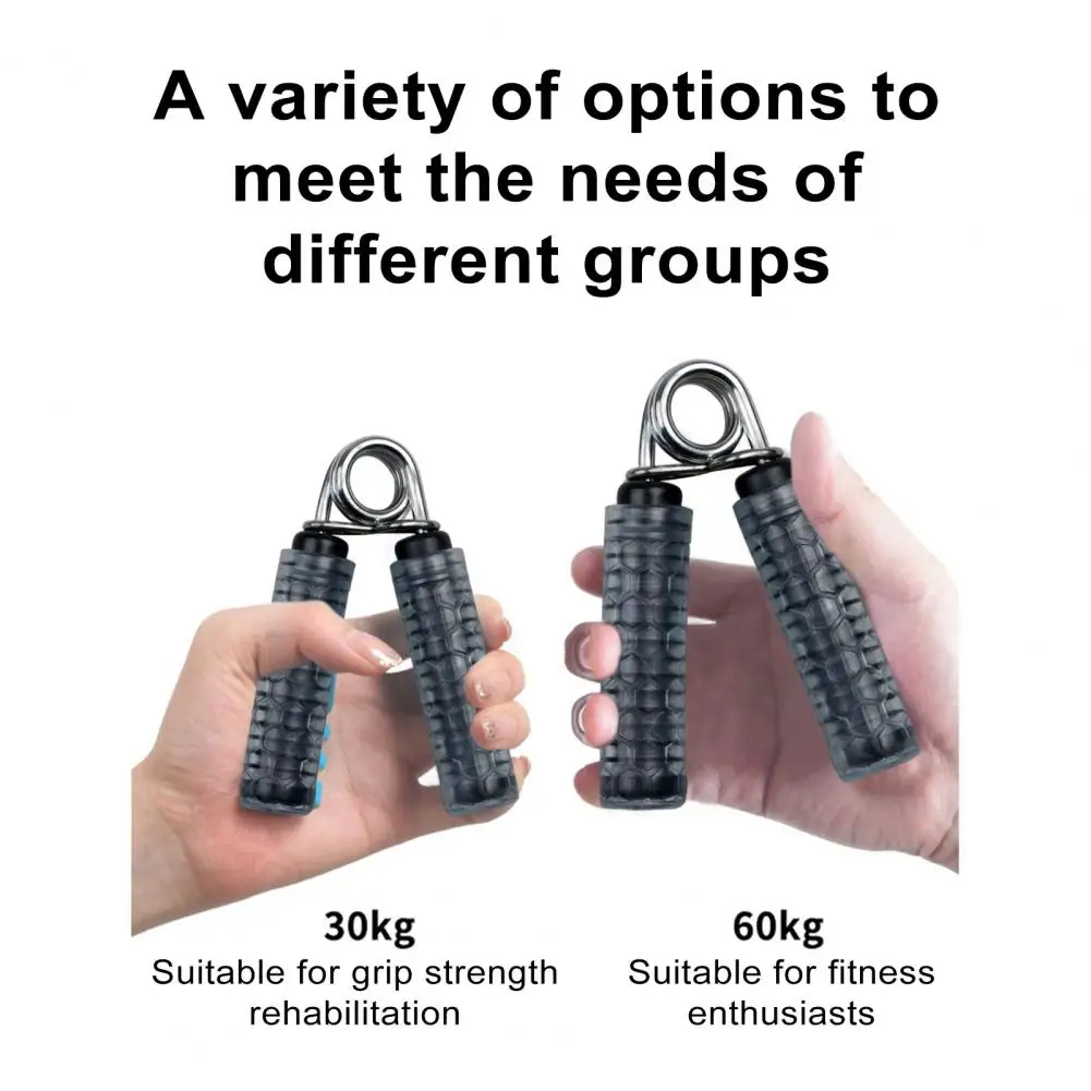 

Hand Grip Trainer Stainless Steel Hand Grip Premium Stainless Steel Hand Grip Trainer 30/60 Lb Strengthener for Forearm for Hand