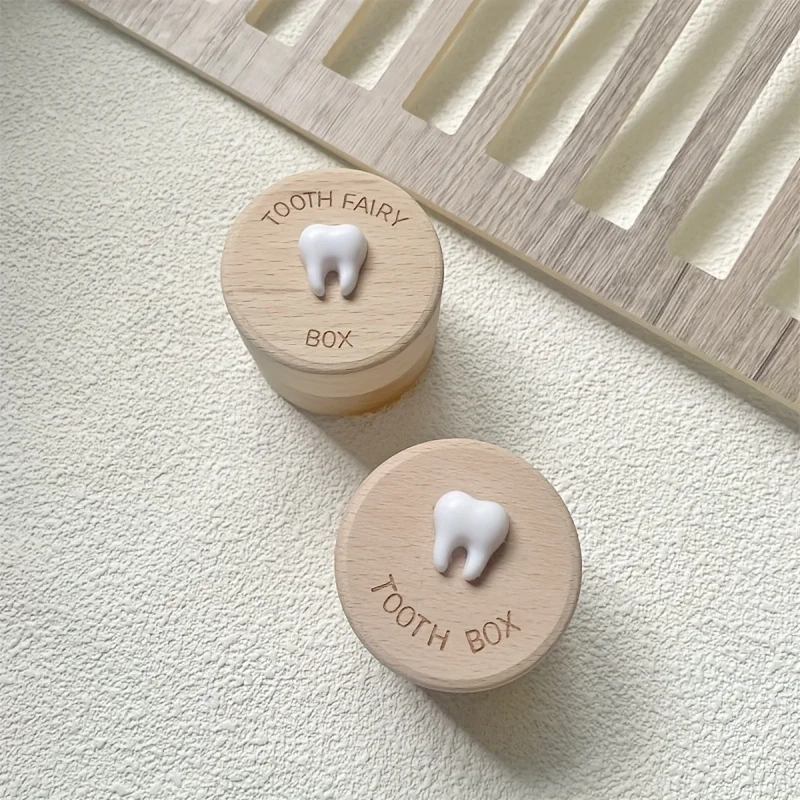 1pcs Modern Minimalist baby Tooth Box Storage Box, Tooth Collection Commemorative Box baby Shower Favor Box