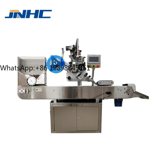 Customized Automatic Horizontal Roller Bottle Labeling Machine Digital Label Aplicator Core Motor for Metal Glass Wood #1