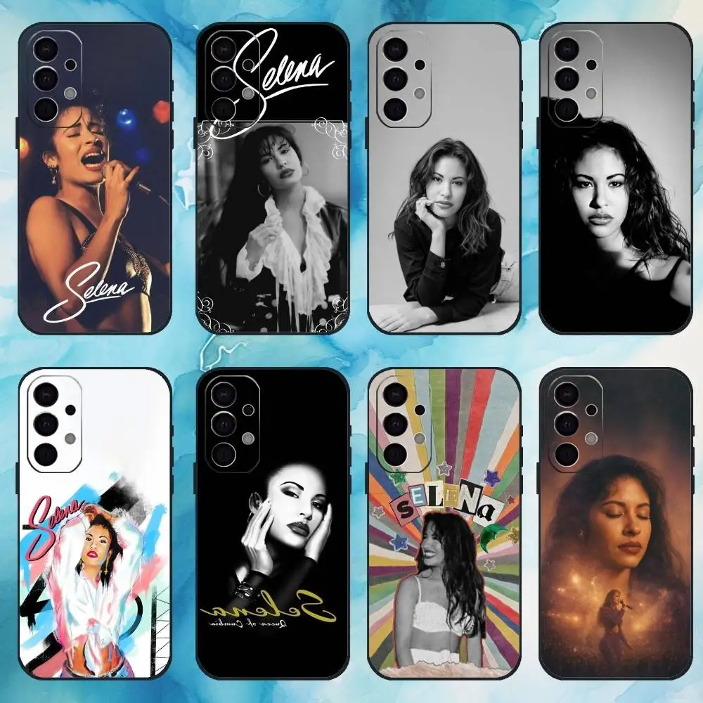 

Singer Selena Quintanilla Phone Case For Samsung Galaxy A73,A72,A71,A70,A53,A52,A51,Others Soft Black Cover
