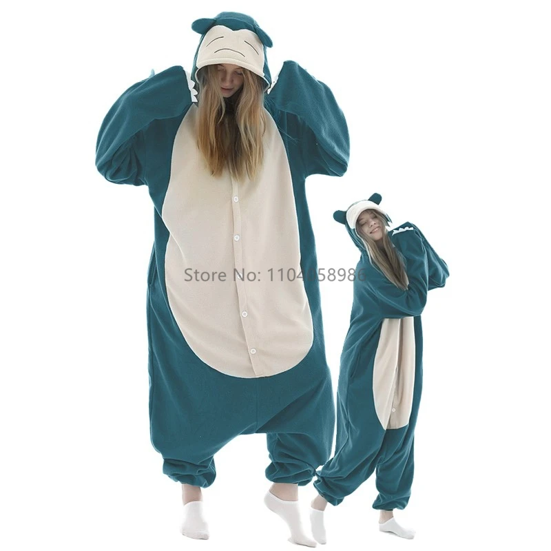 Animal Kigurumi Costume Halloween Onesie For Women Men Adult Kids Pyjamas Cartoon Pajama Cosplay Party Homewear XXL 3XL 4XL