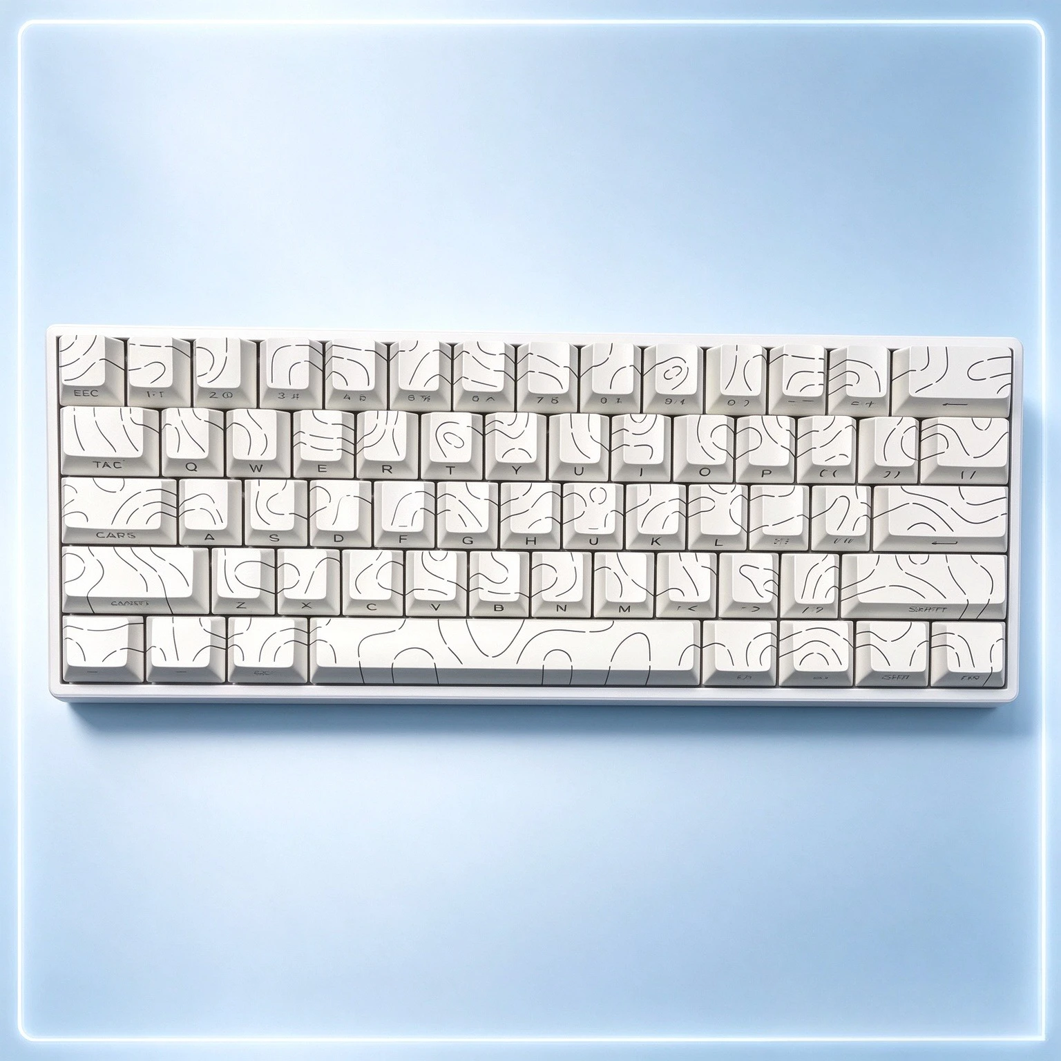Wireless Bluetooth Three Mode Mechanical Keyboard 61 RGB Gaming Wired Computer Keyboards 60% Mini Teclado Mecanico for iPad PC