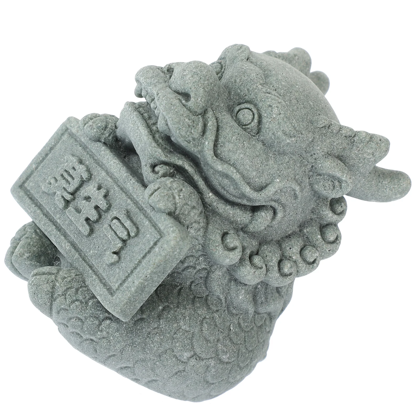 

Kylin Crafts Decoration Resin Animal Sculpture Cuteness Living Space Photography Prop Easy Clean Birthday Anniversary Present