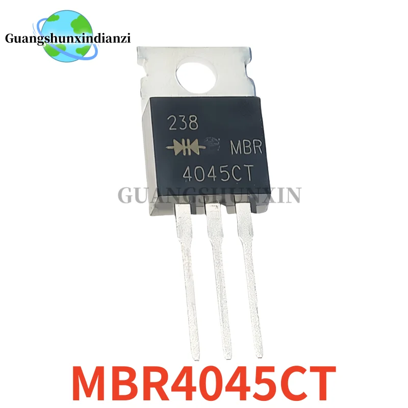 10PCS NEW MBR20200CTG MBR20300CT MBR40200CT MBR40250TG MBR20100CT MBR40150CT MBR10200CT MBR4045CT TO-220 MOSFET In Stock