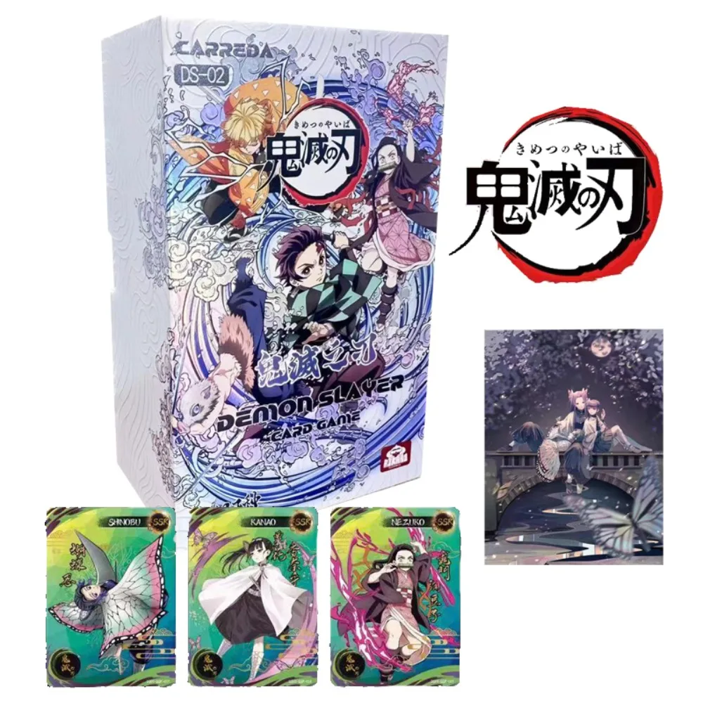 

Original Demon Slayer Card For Child Hot Blooded Adventure Uzui Tengen Kanroji Mitsuri Limited Anime Collection Card Kids Gifts