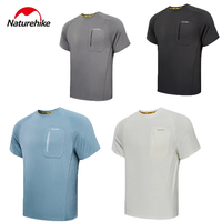 Naturehike Short Quick Drying T-shirts UPF 50+ Outdoor Camping Breathable Clothing Fishing Hiking Running Men's Women's