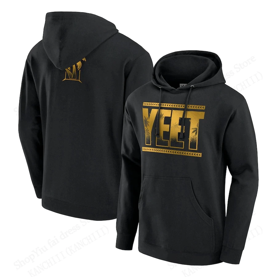 Wrestler Jey Uso Yeet Felpe con stampa 3d Uomo Donna Moda Felpa con cappuccio Felpa Sportwear all'aperto Felpa con cappuccio Abbigliamento uomo Giacca pullover